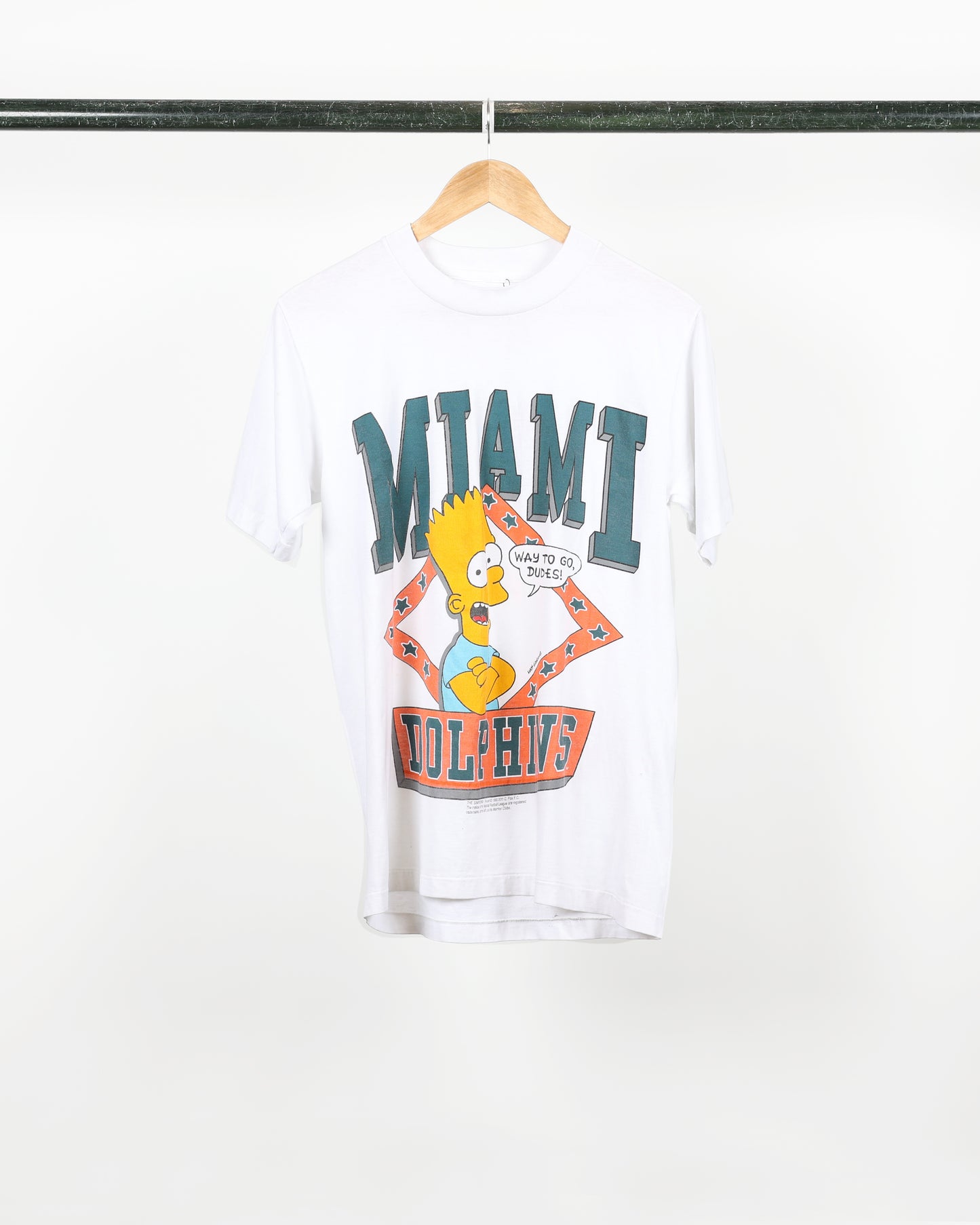 1990 Dolphins Bart Simpson