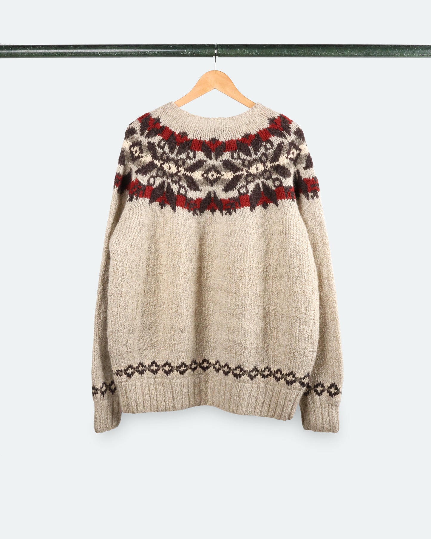 90s Polo Sport Nordic Wool Sweater