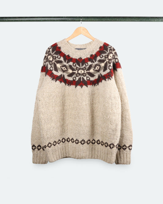 90s Polo Sport Nordic Wool Sweater