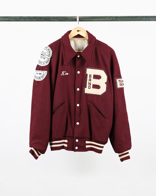 70s Band Varsity Letterman