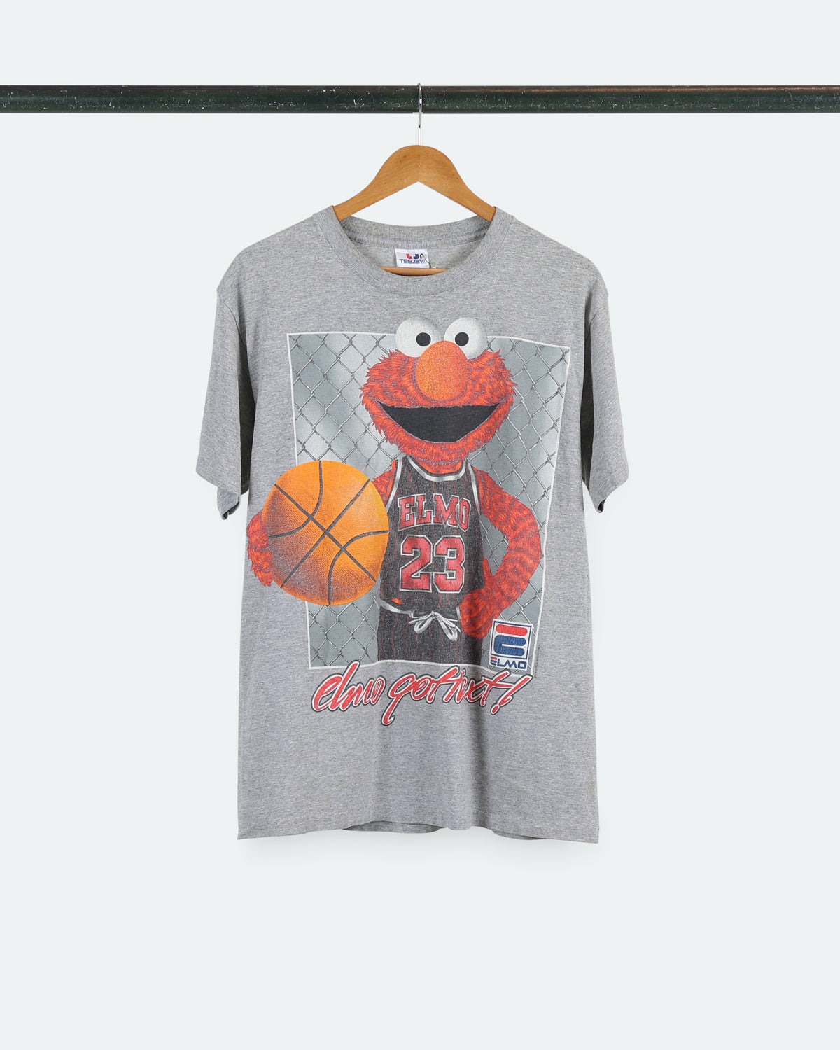 90s Elmo Basketball Tee