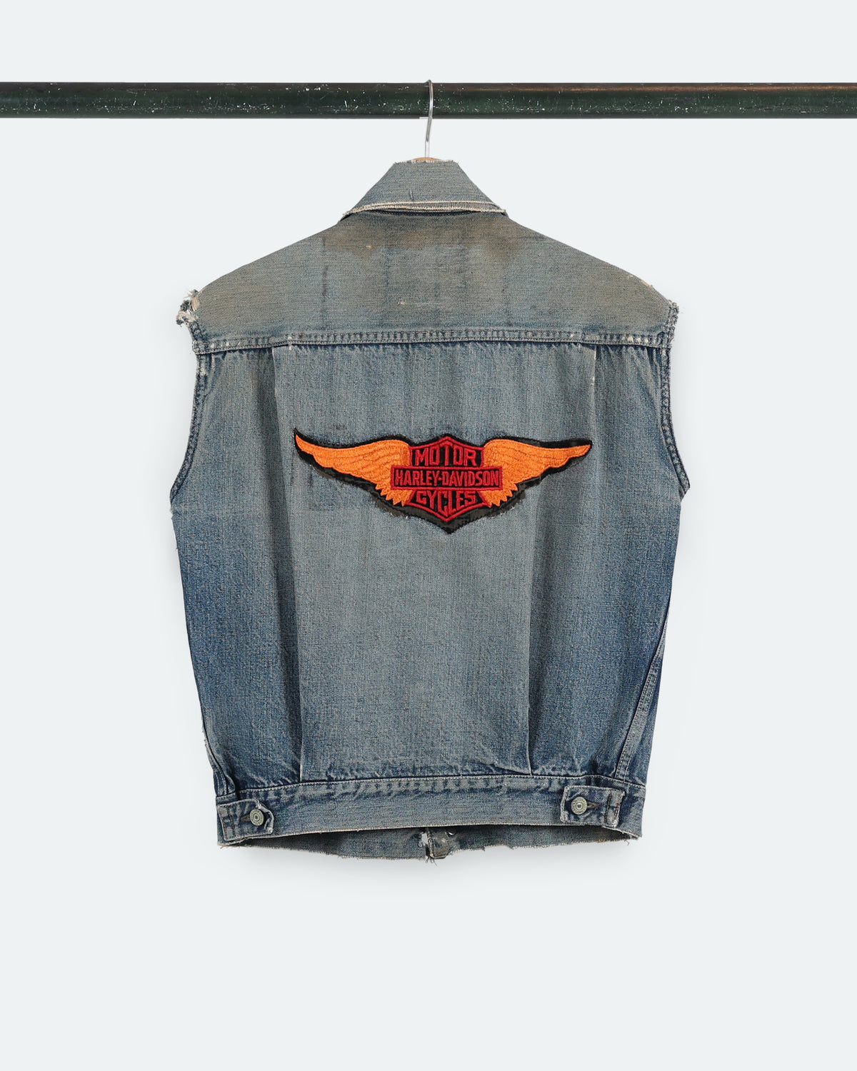 Vtg Levi's 'Harley Davidson' Type II Vest