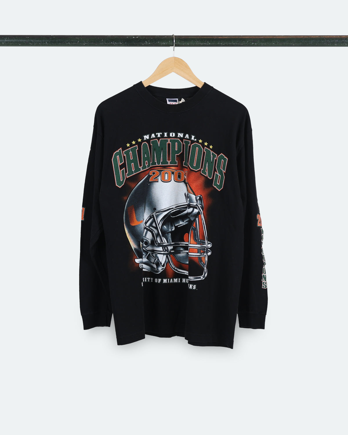 2001 Hurricanes Champs Long-Sleeve