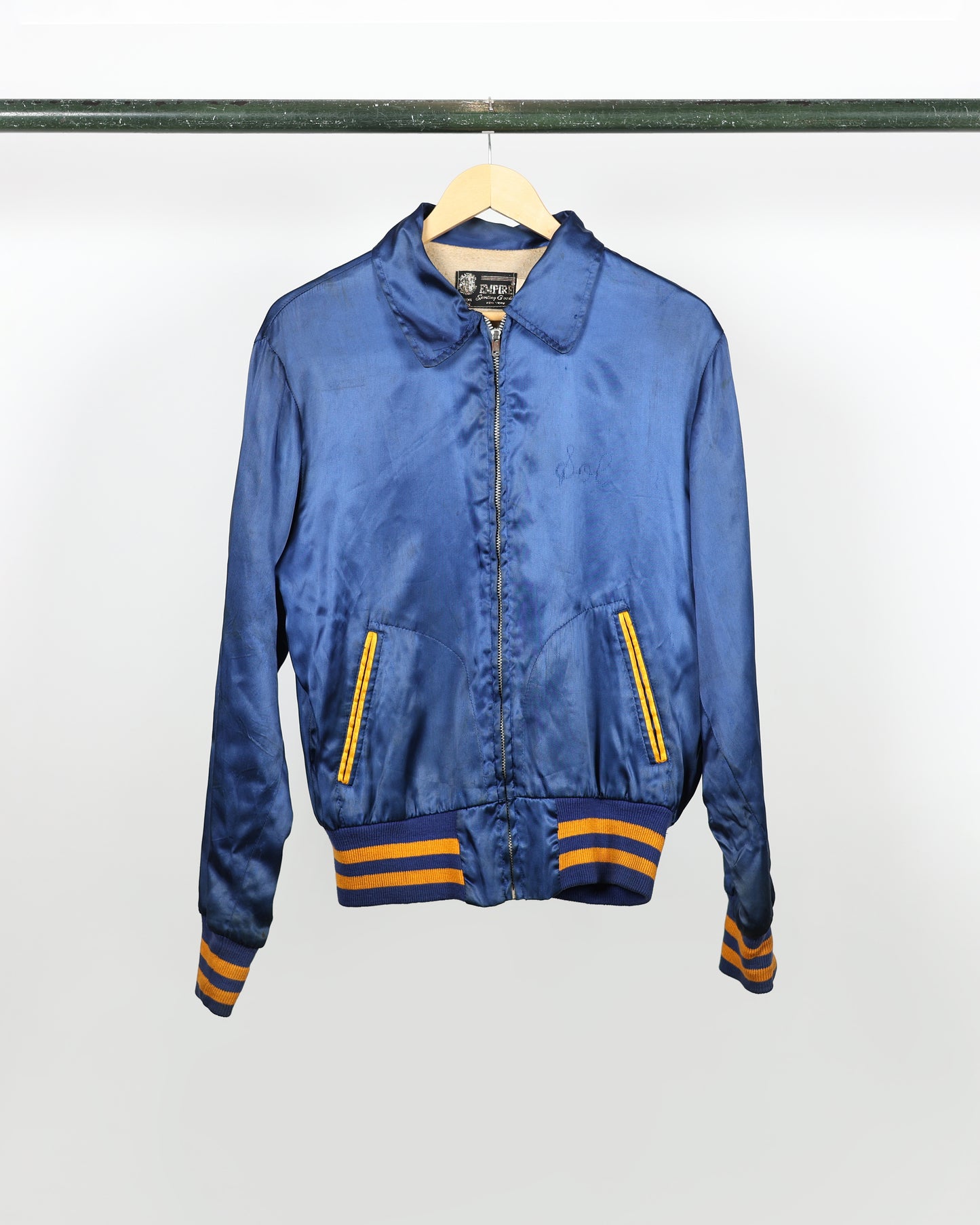 60s 'Surfsiders JWV 50' Satin Jacket