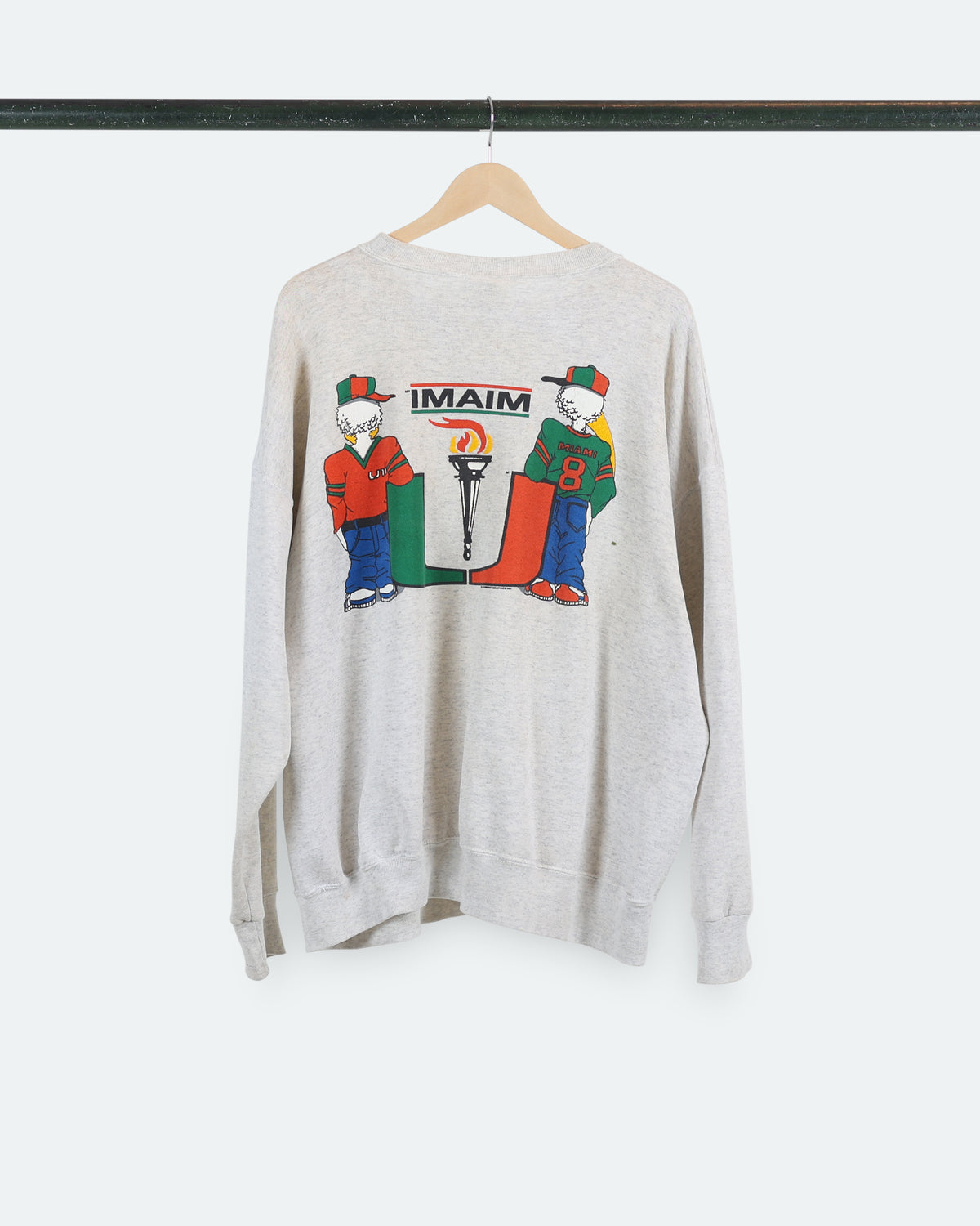 90s Miami '2 Ibises' Sweatshirt