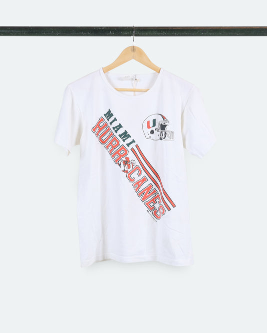 80s Miami Hurricanes Football Tee