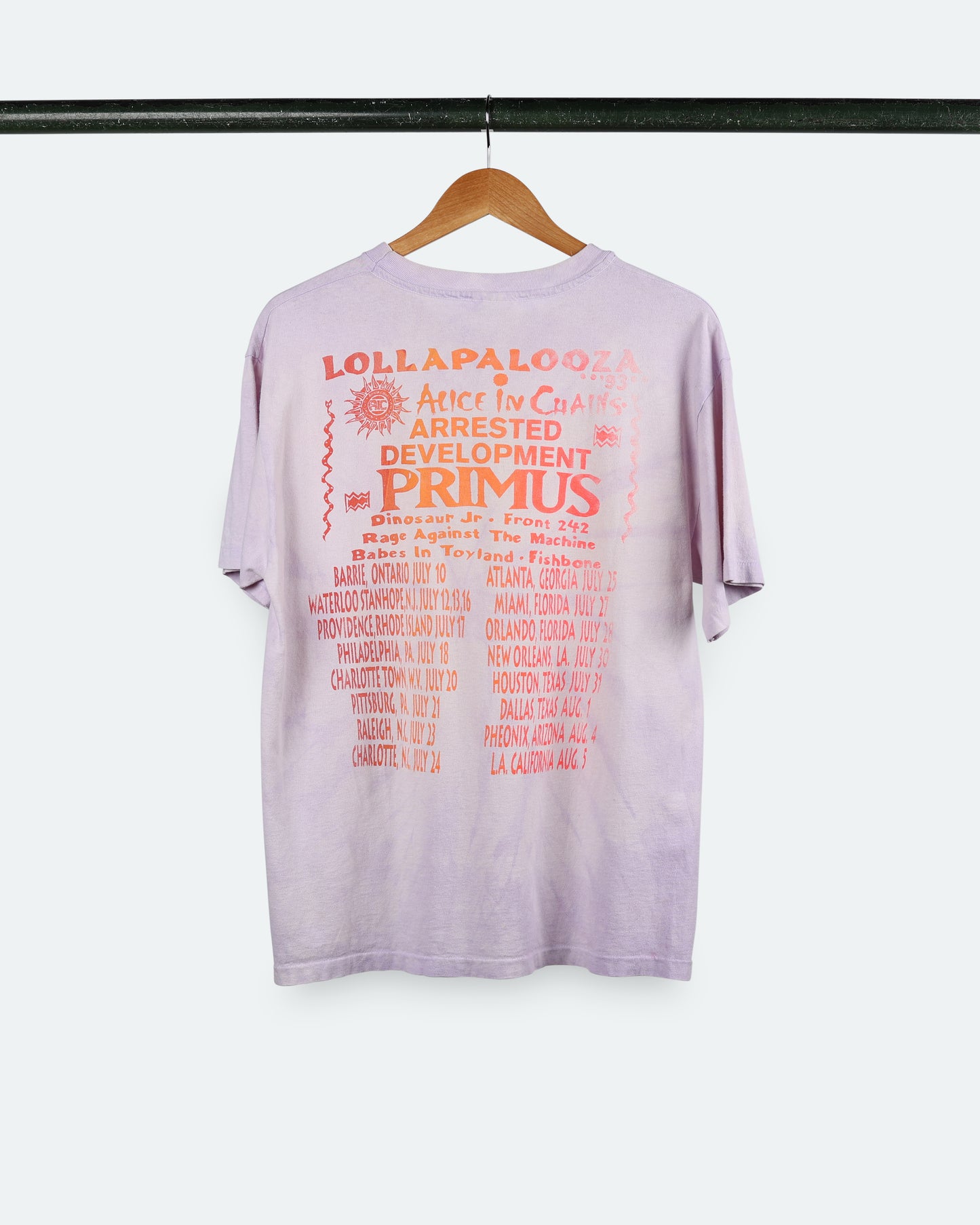 1993 Lollapalooza Tie-Dye