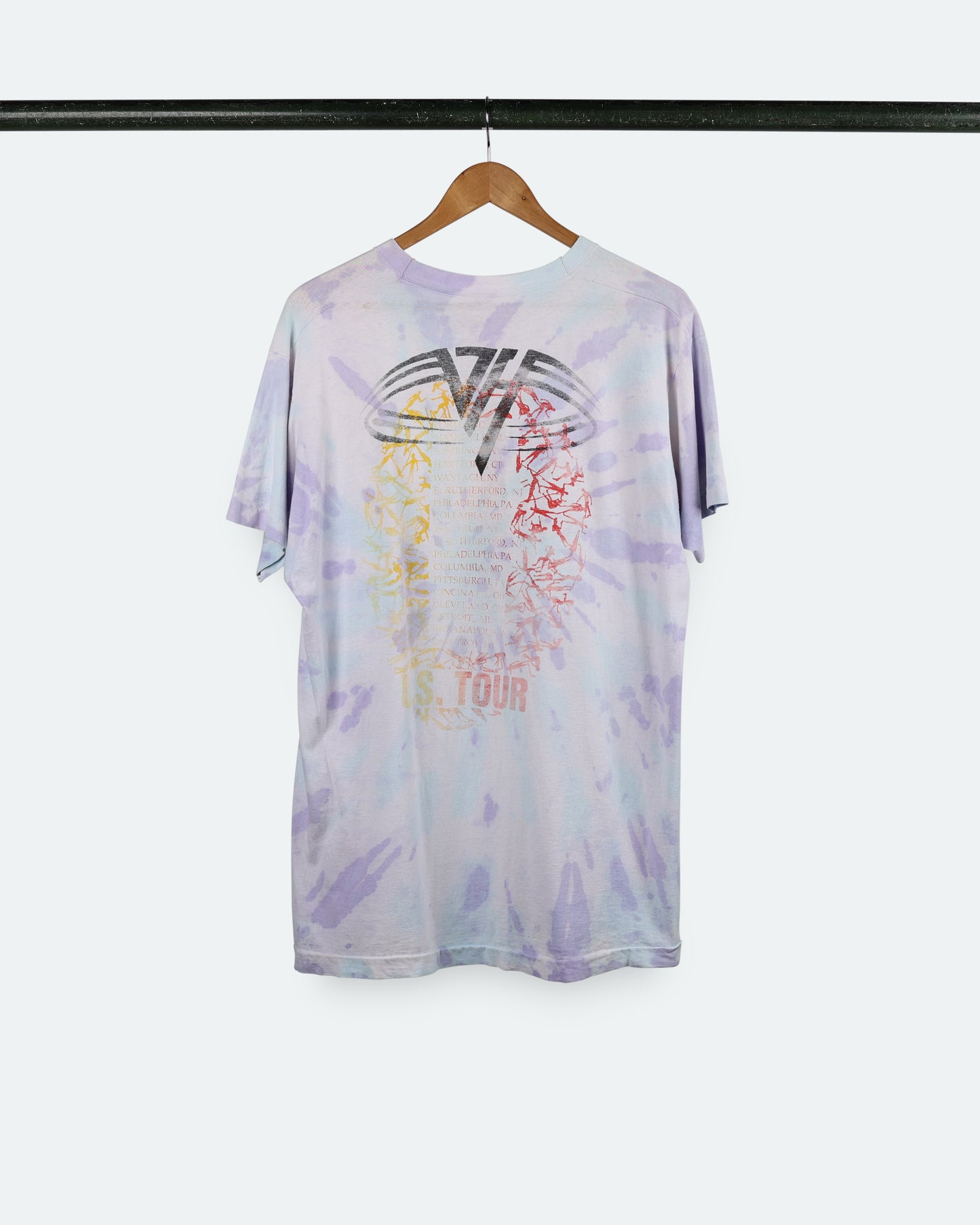 70s Van Halen Tour Tie-Dye