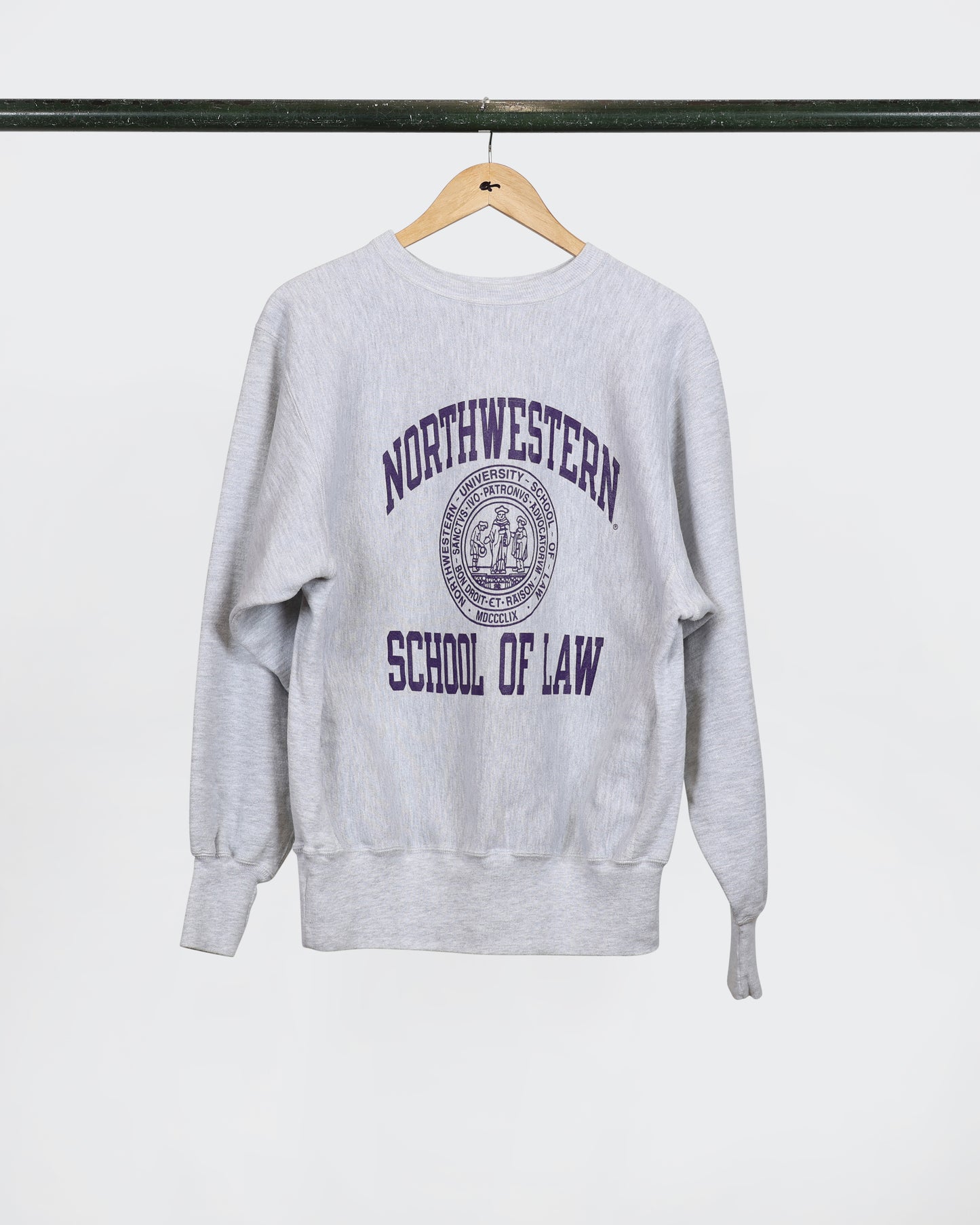 90s Champion Reverseweave Northwestern Law