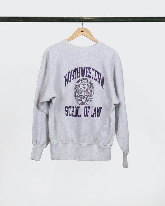 90s Champion Reverseweave Northwestern Law