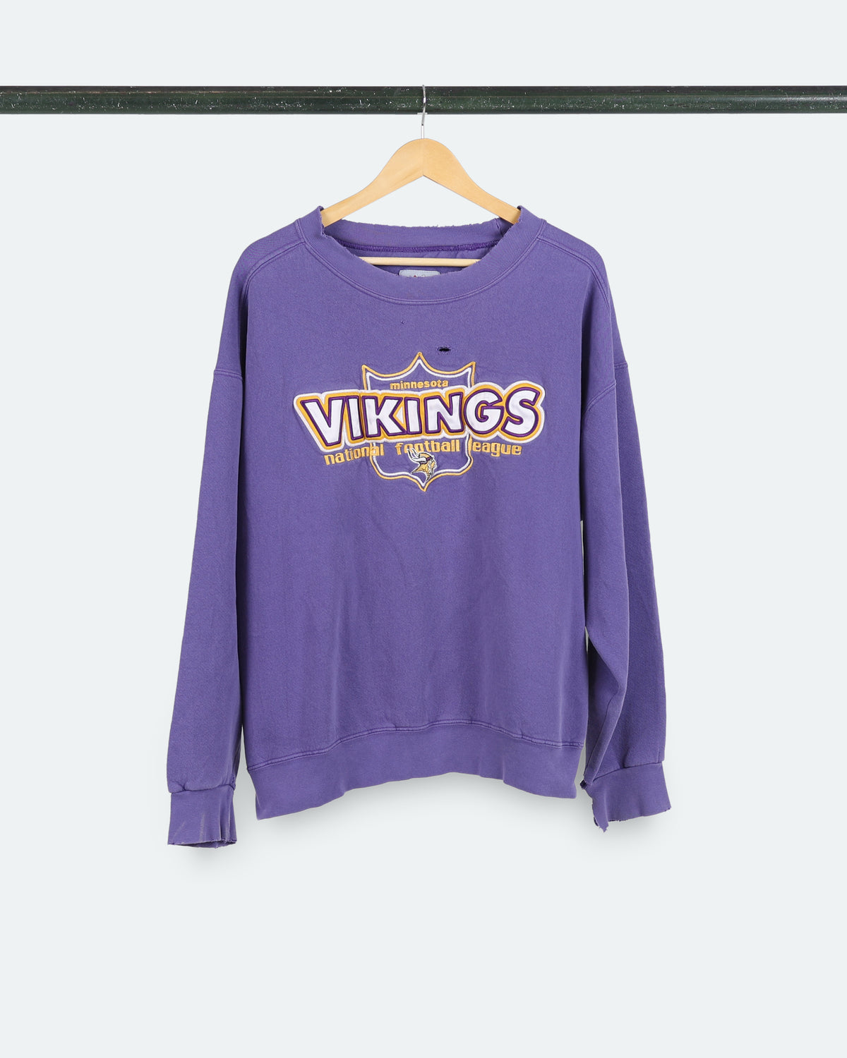 90s MN Vikings Embroidered Sweatshirt