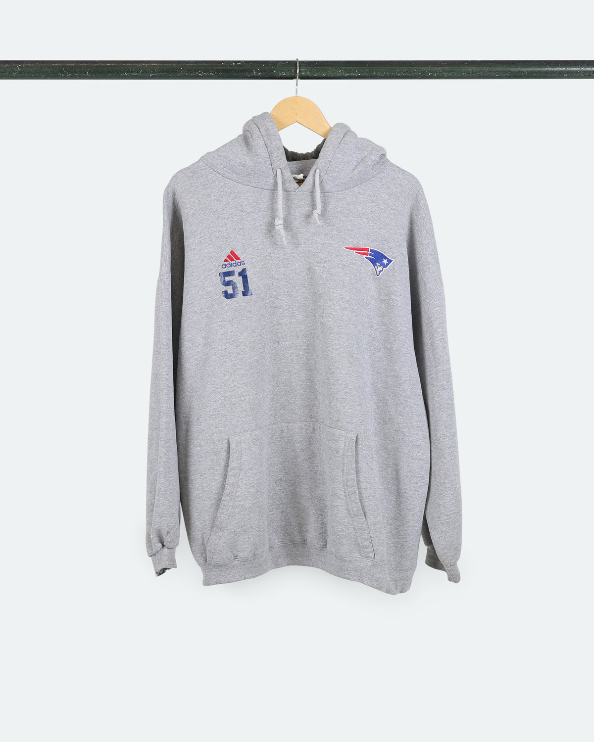 90s Patriots Adidas Hoodie
