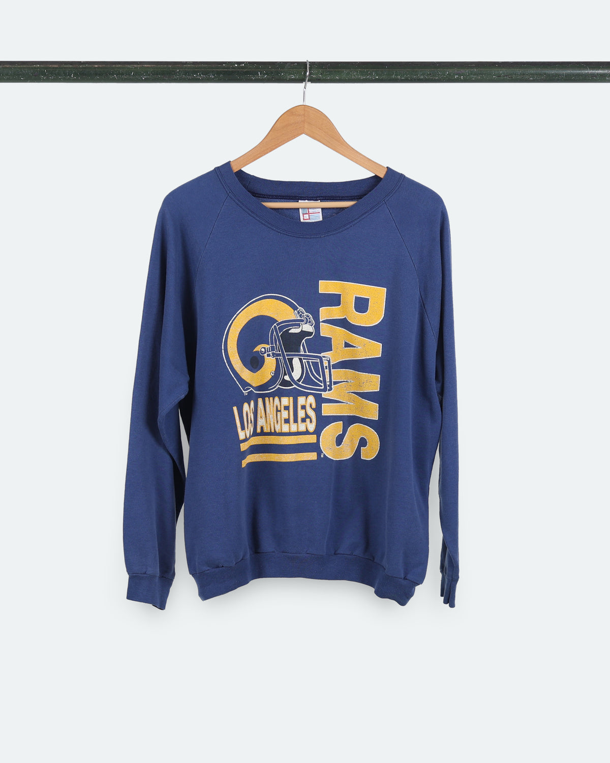 90s LA Rams Helmet Sweatshirt