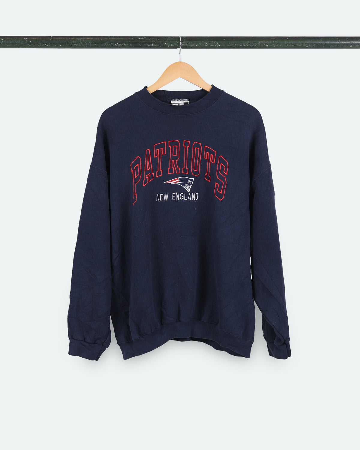 90s Patriots Embroidered Sweatshirt