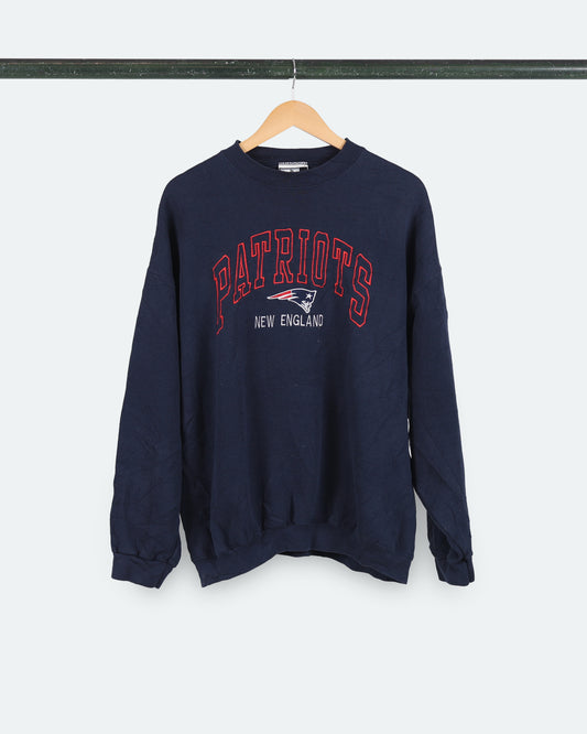 90s Patriots Embroidered Sweatshirt