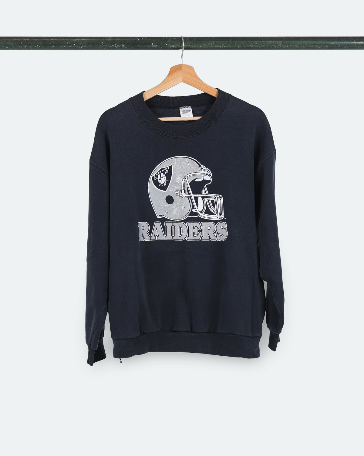 Vtg Raiders Helmet Sweatshirt