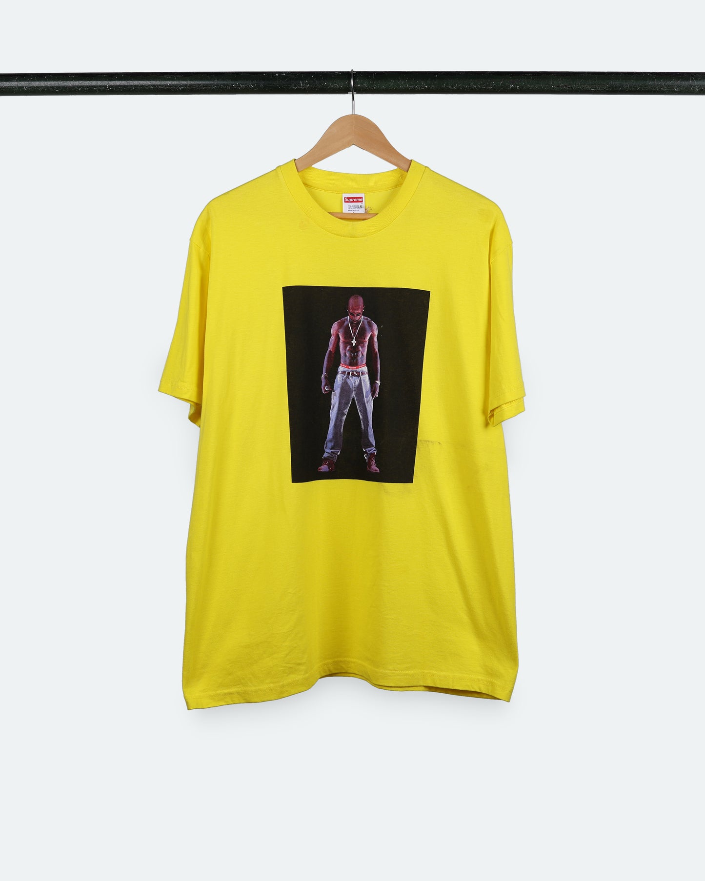 Y2K Supreme Tupac Hologram Tee