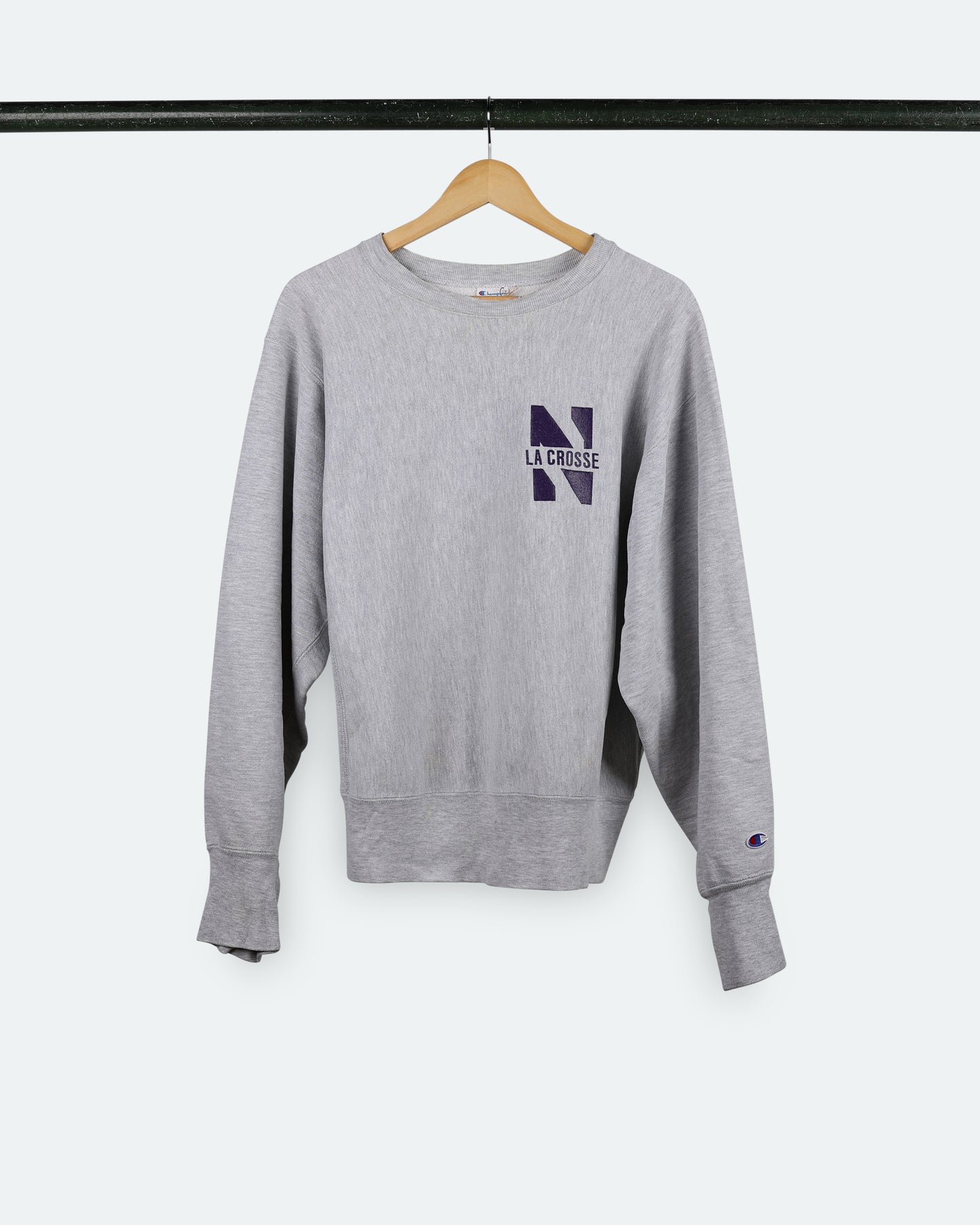 80s Northwestern Lacrosse Crewneck
