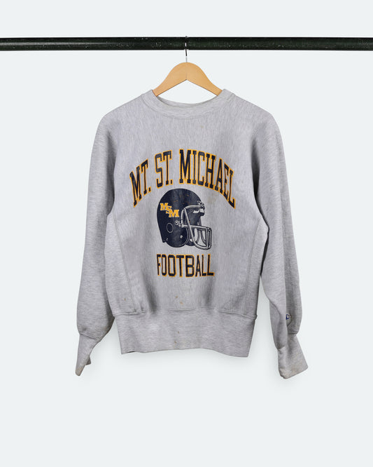 90s Mt. St. Michael Football Crewneck