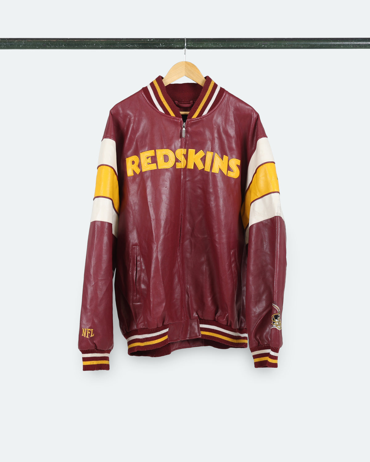 00s Washington Redskins Leather Jacket