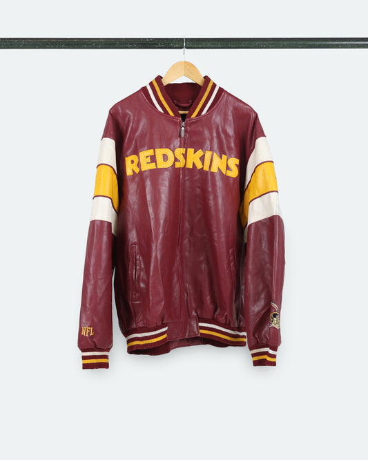 00s Washington Redskins Leather Jacket