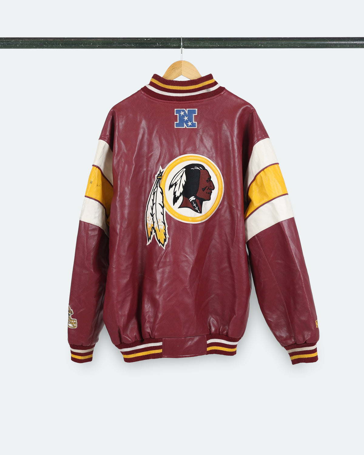 00s Washington Redskins Leather Jacket