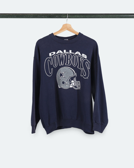 90s Dallas Cowboys Helmet Sweatshirt