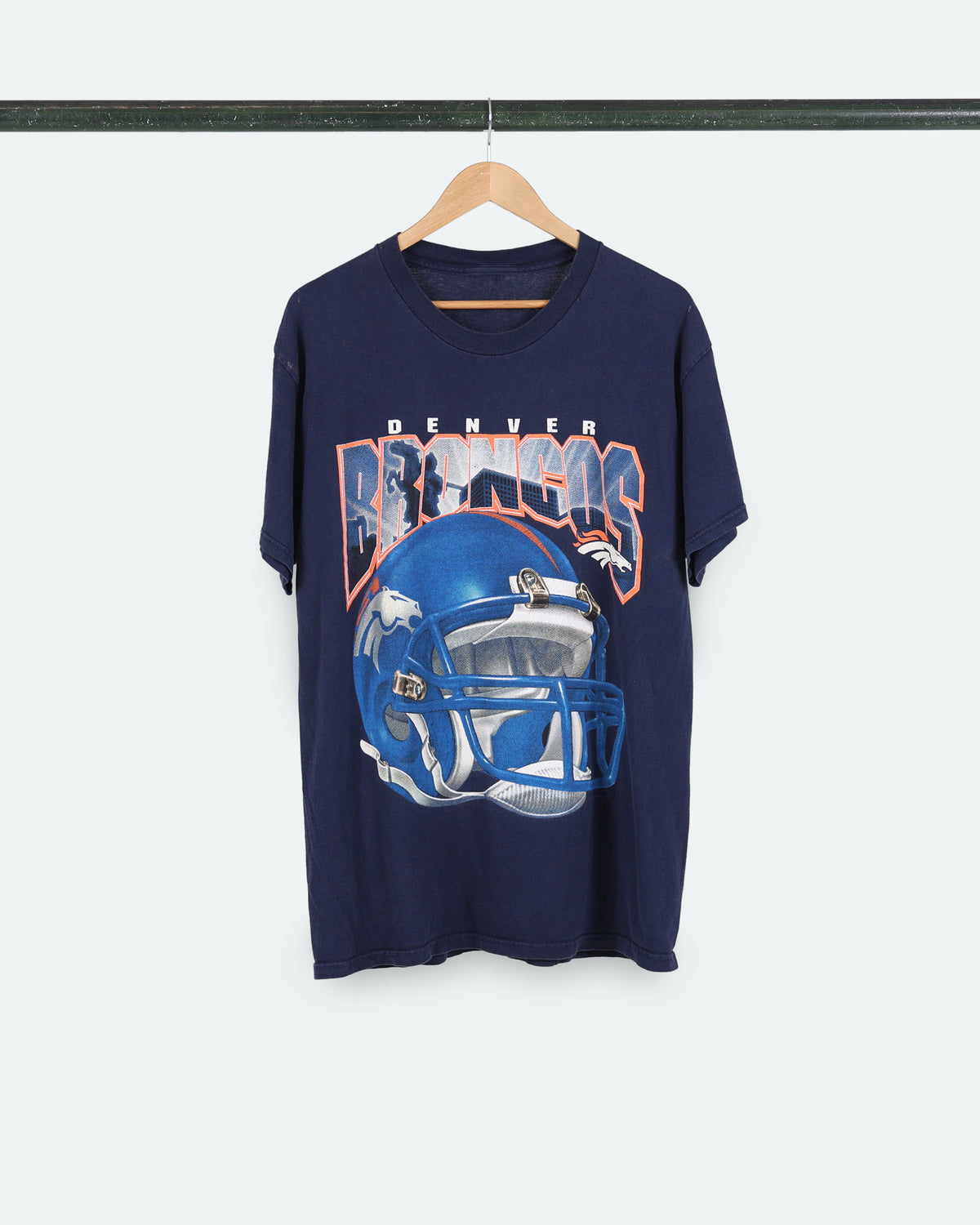 1998 Denver Broncos Helmet Tee