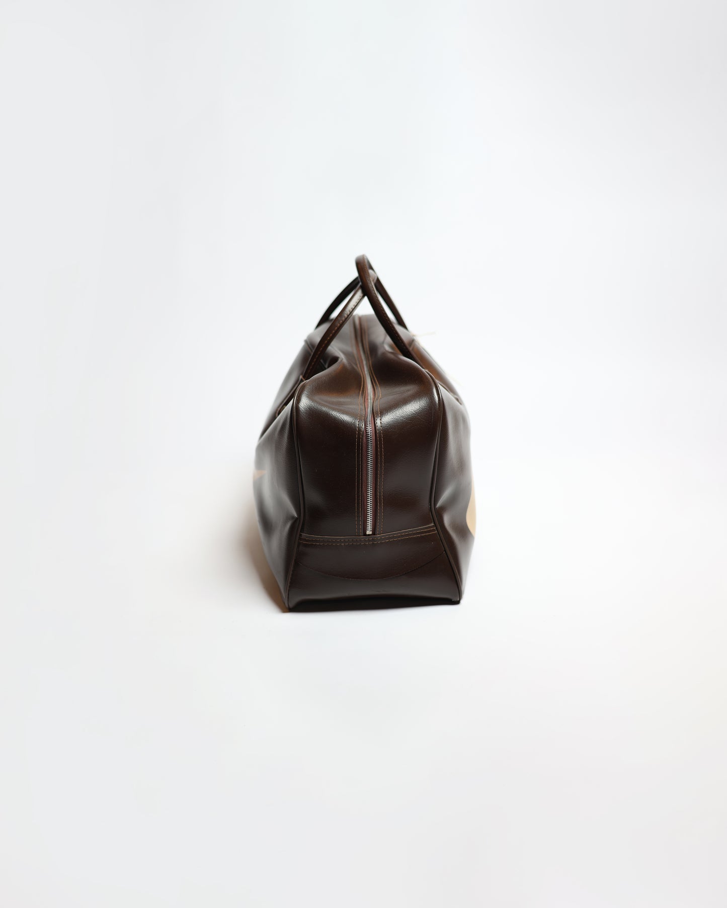 70s Nike Leather Travel Bag