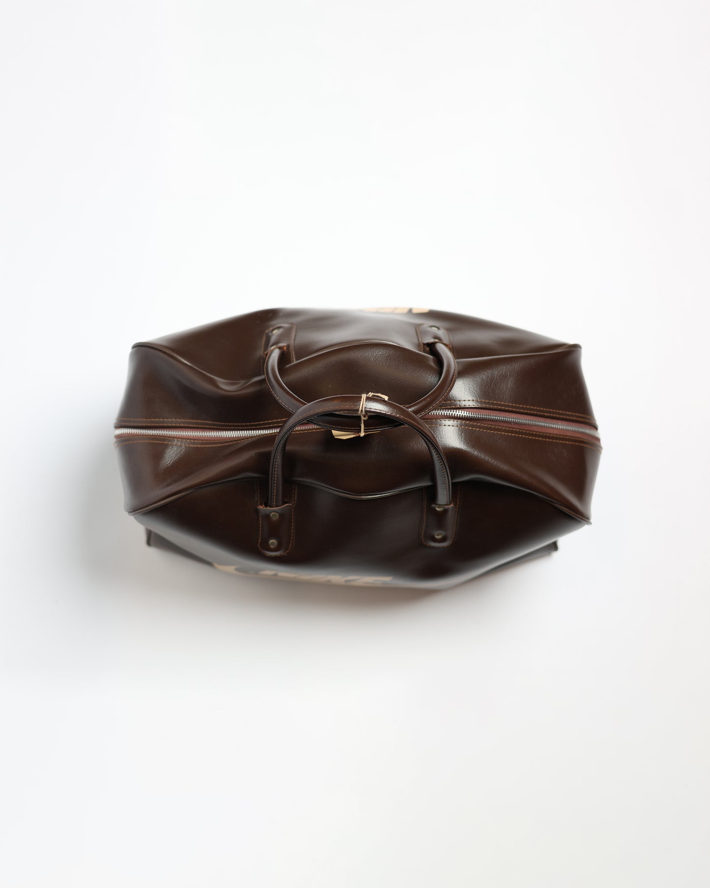 70s Nike Leather Travel Bag