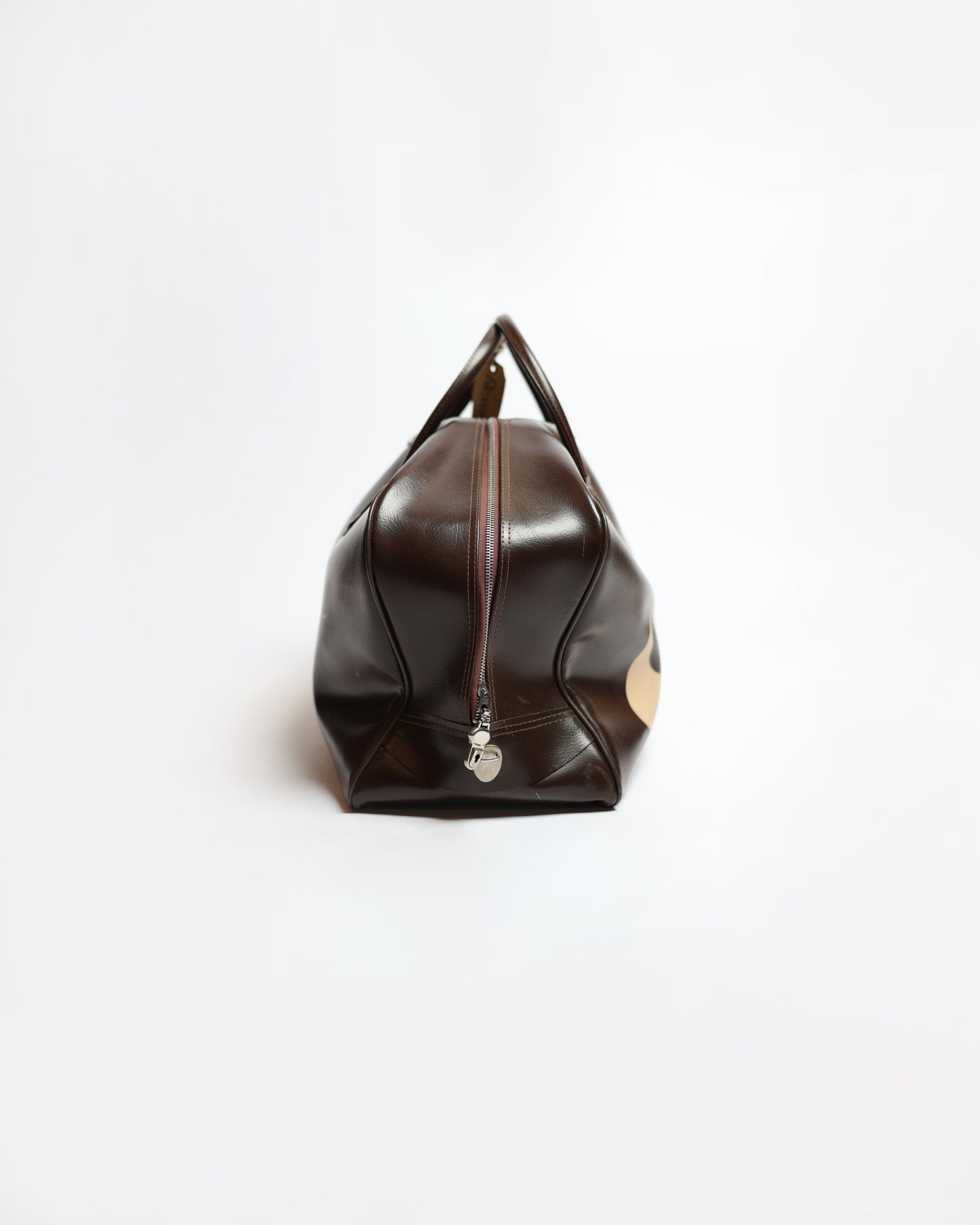 70s Nike Leather Travel Bag