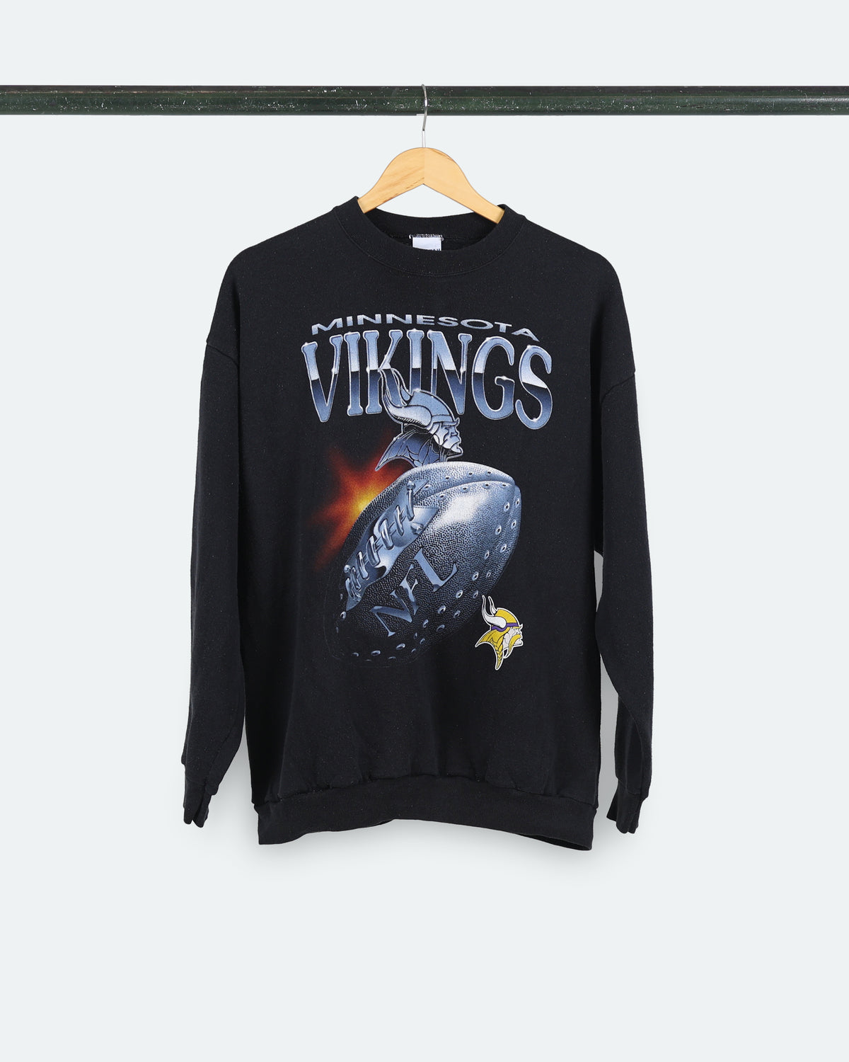 90s Minnesota Vikings Chrome Sweatshirt