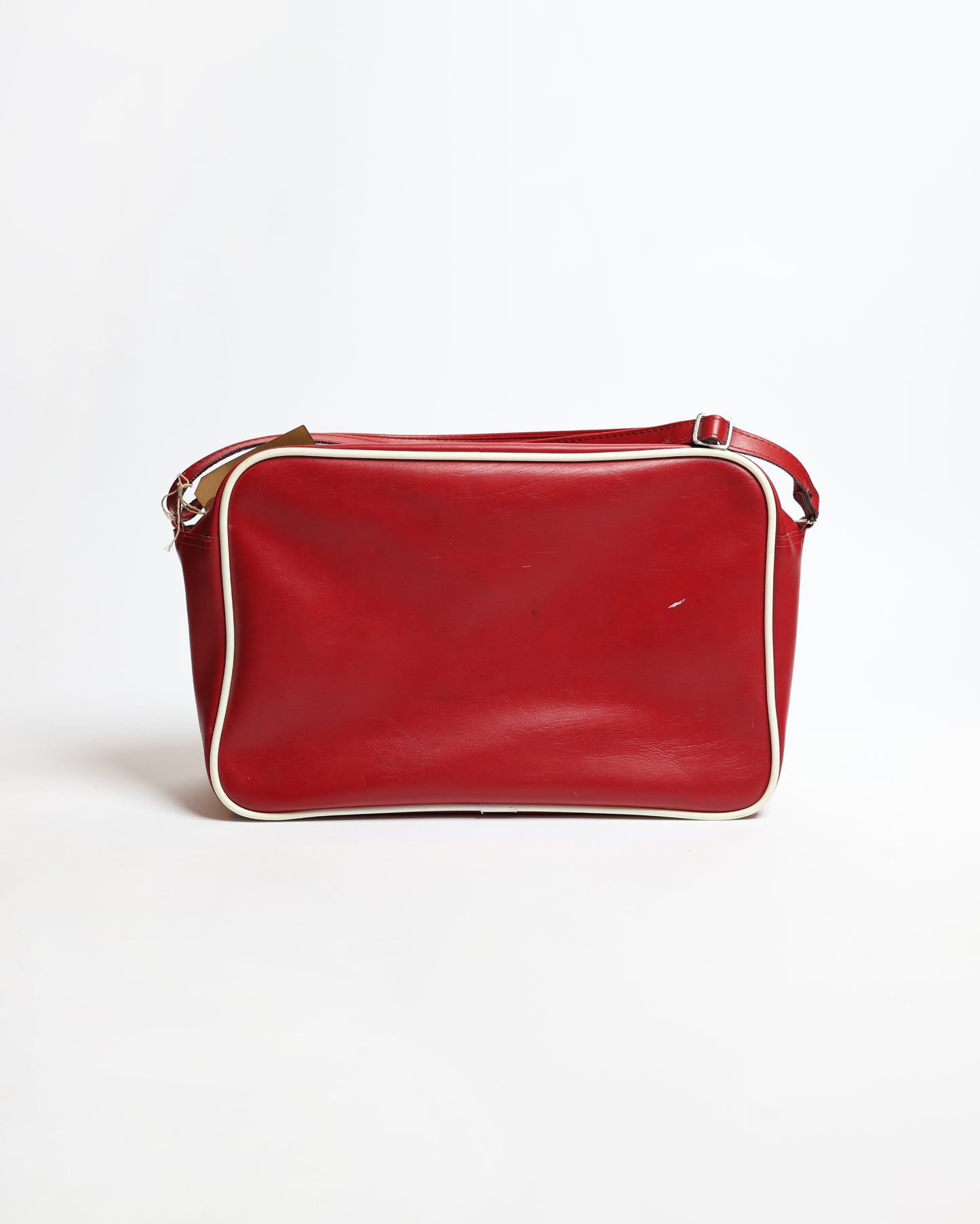 80s Adidas Leather Shoulder Bag