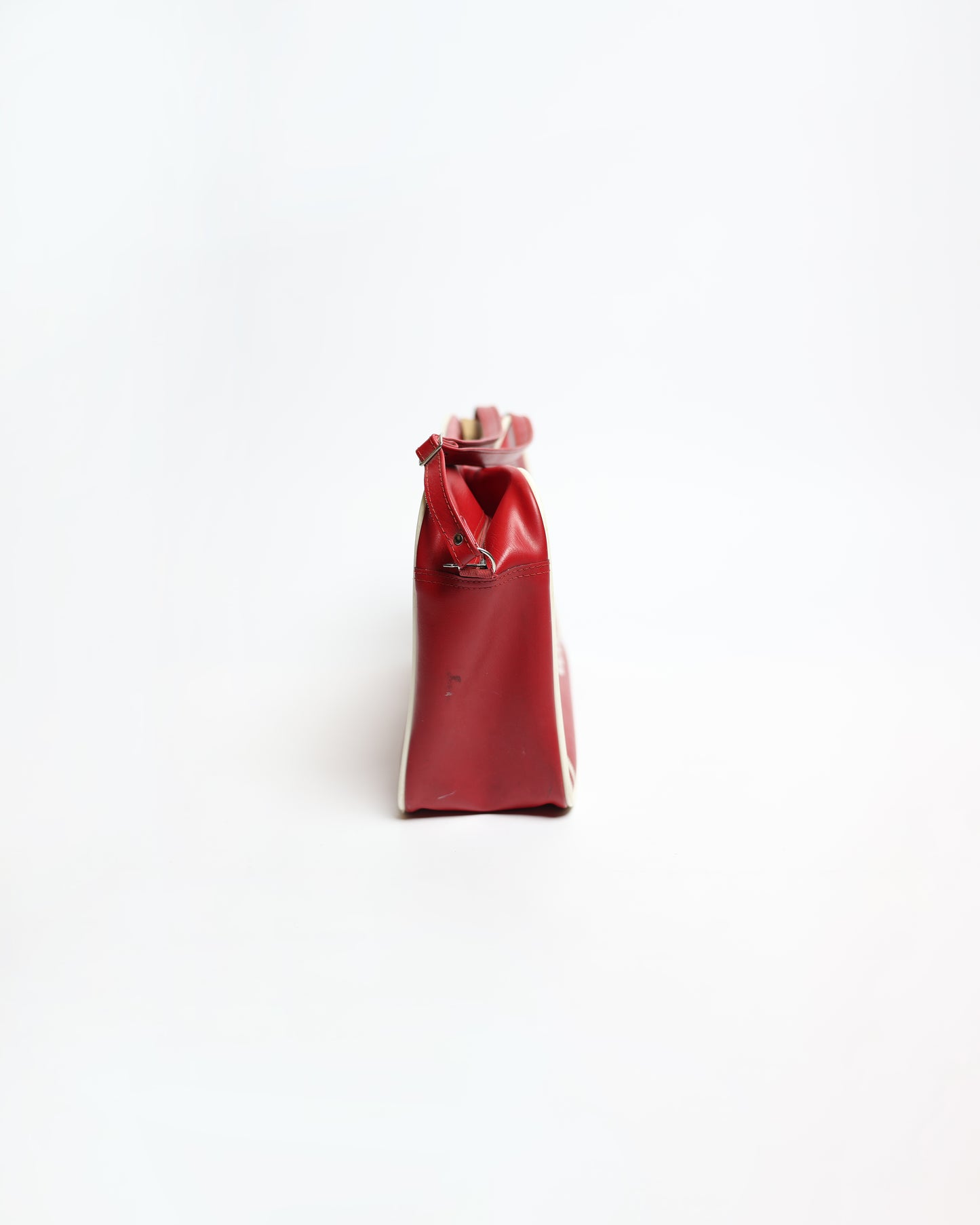 80s Adidas Leather Shoulder Bag