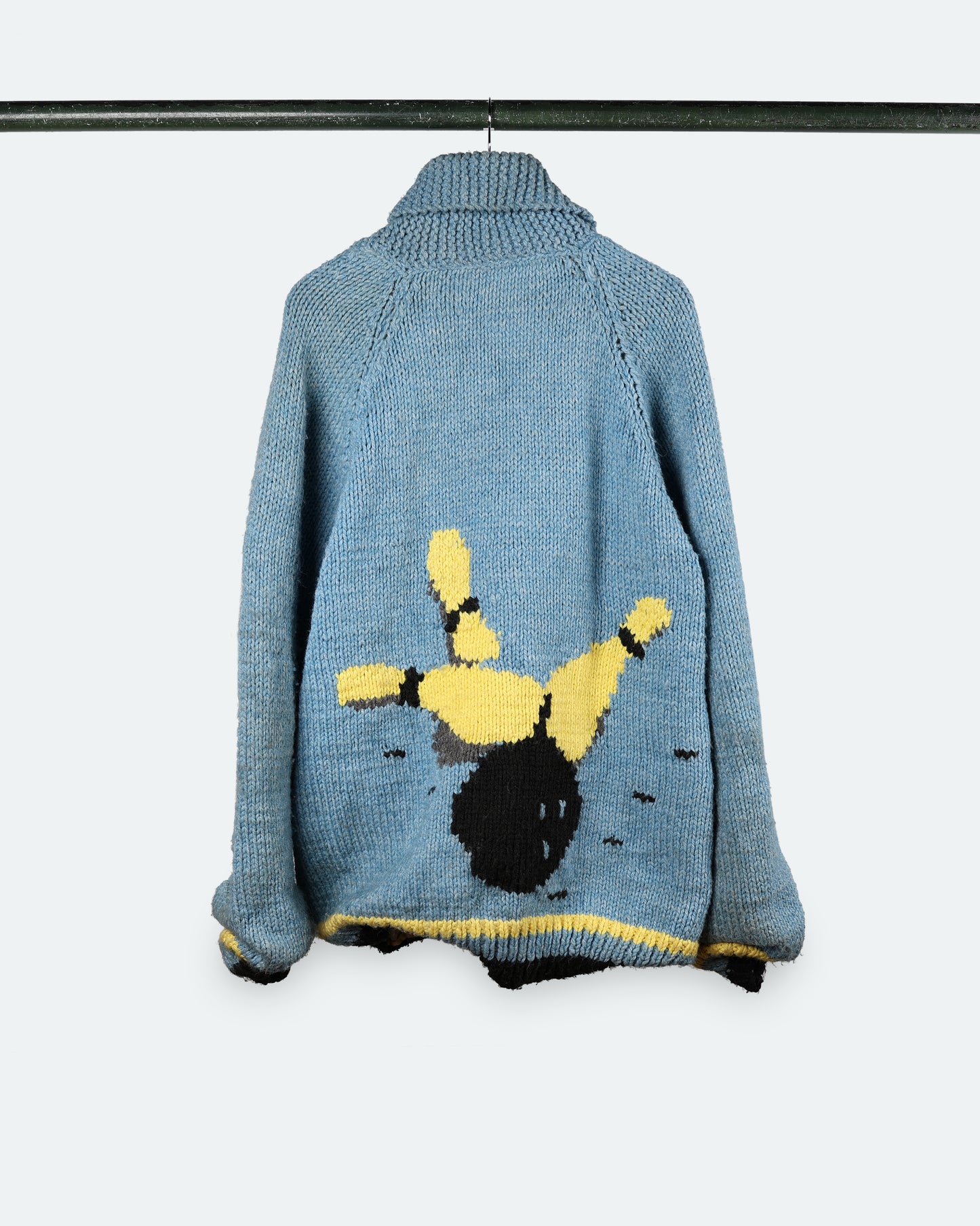 Vintage Bowling Cowichan Sweater