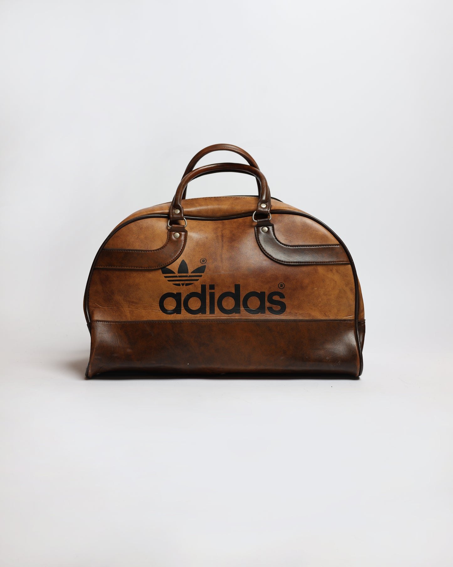 70s Adidas Peter Black Boston Travel Bag