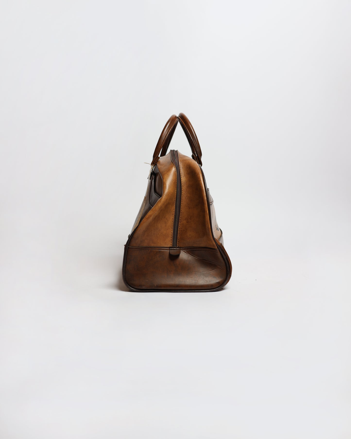 70s Adidas Peter Black Boston Travel Bag