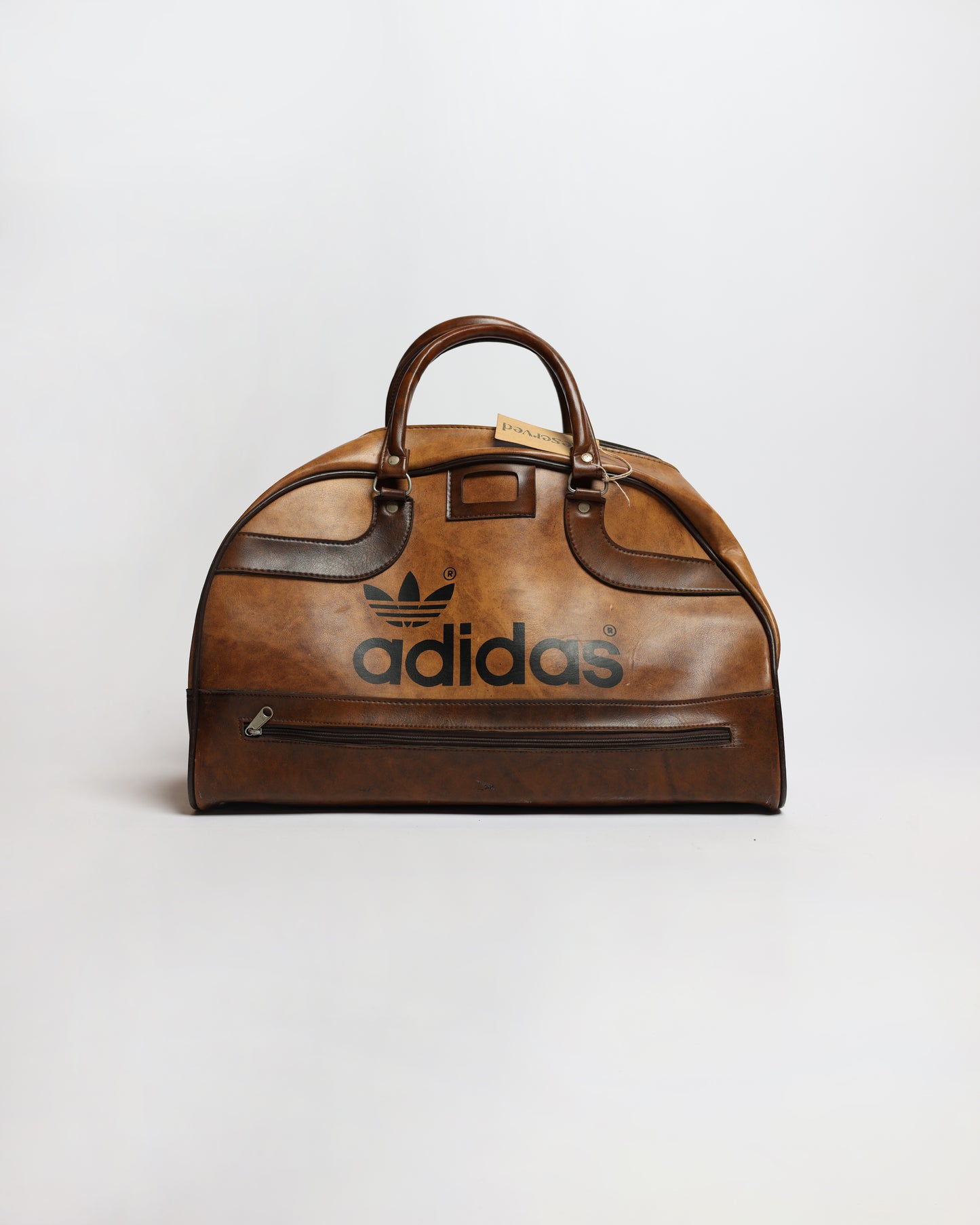 70s Adidas Peter Black Boston Travel Bag