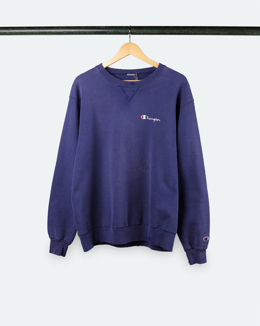 90s Champion Purple Crewneck