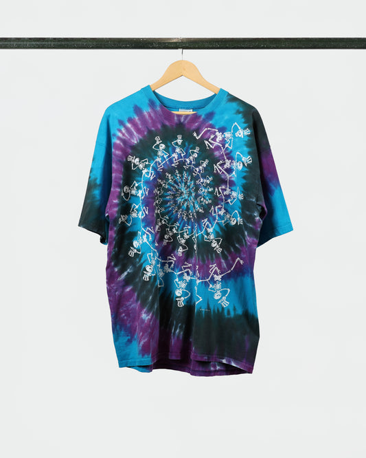1990 Grateful Dead Skeleton Spiral
