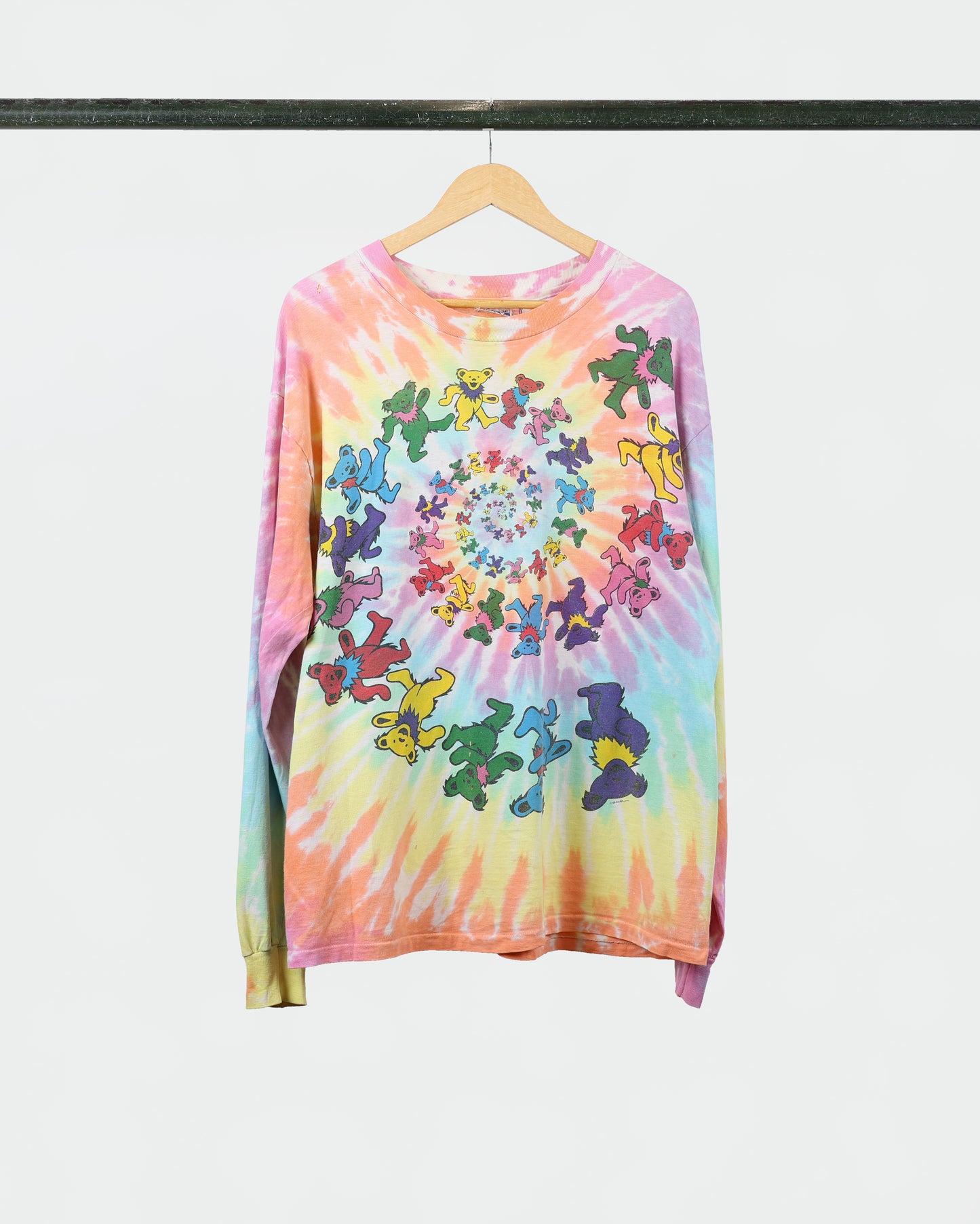 90s Grateful Dead Spiral Bears Longsleeve