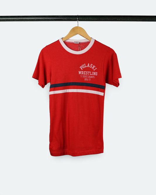 70s Pulaski Wrestling Tee