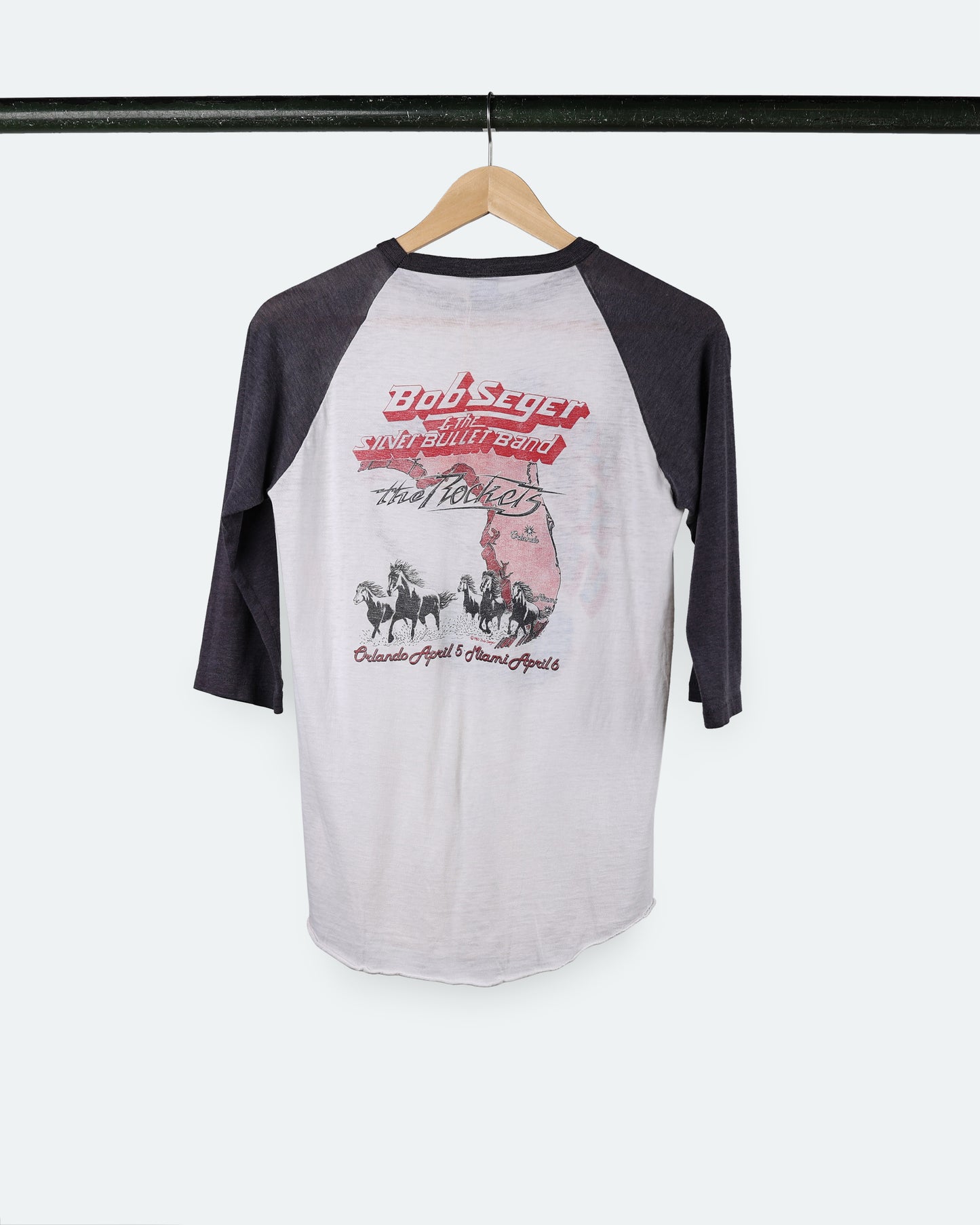 1980 Rock Super Bowl VIII Raglan