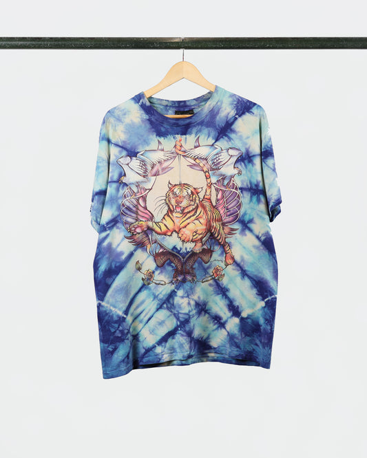 1989 Lisa Chapman Psychedelic Tie-Dye