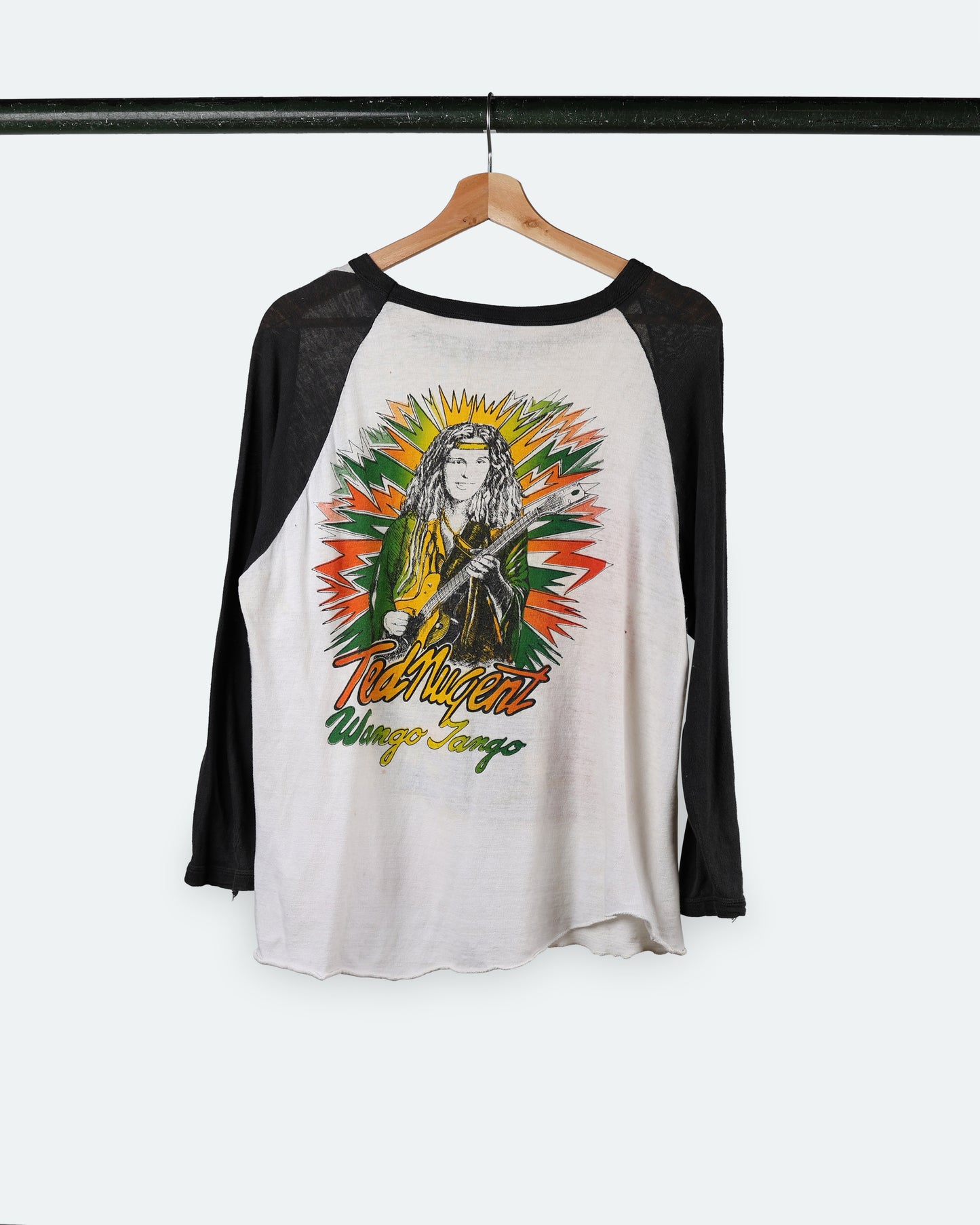 80s Ted Nugent Concert Raglan
