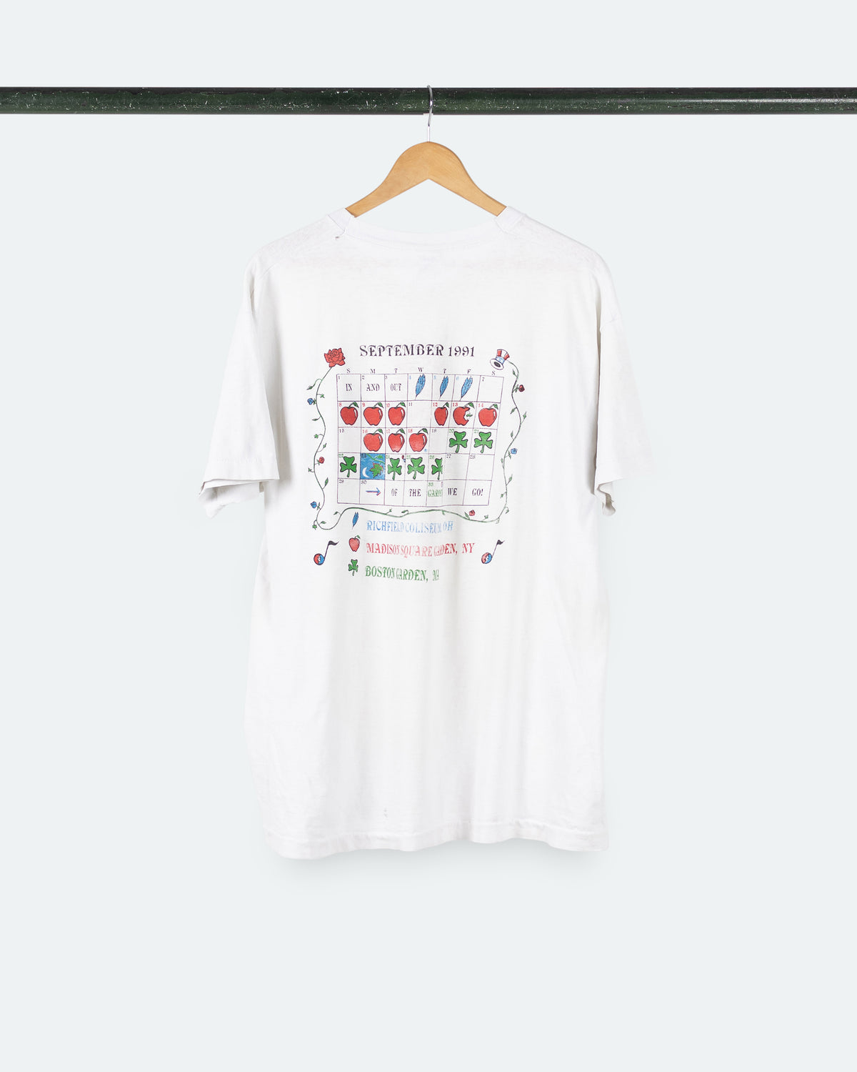 1991 Grateful Dead 'In and Out' Lot Tee