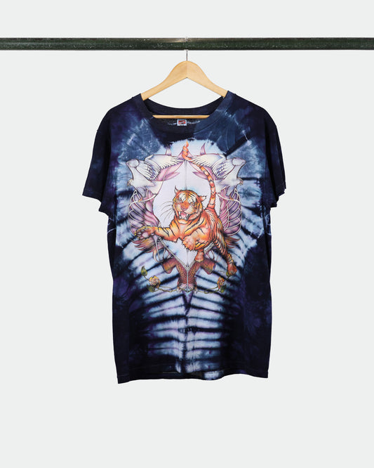 1989 Lisa Chapman Psychedelic Tie-Dye