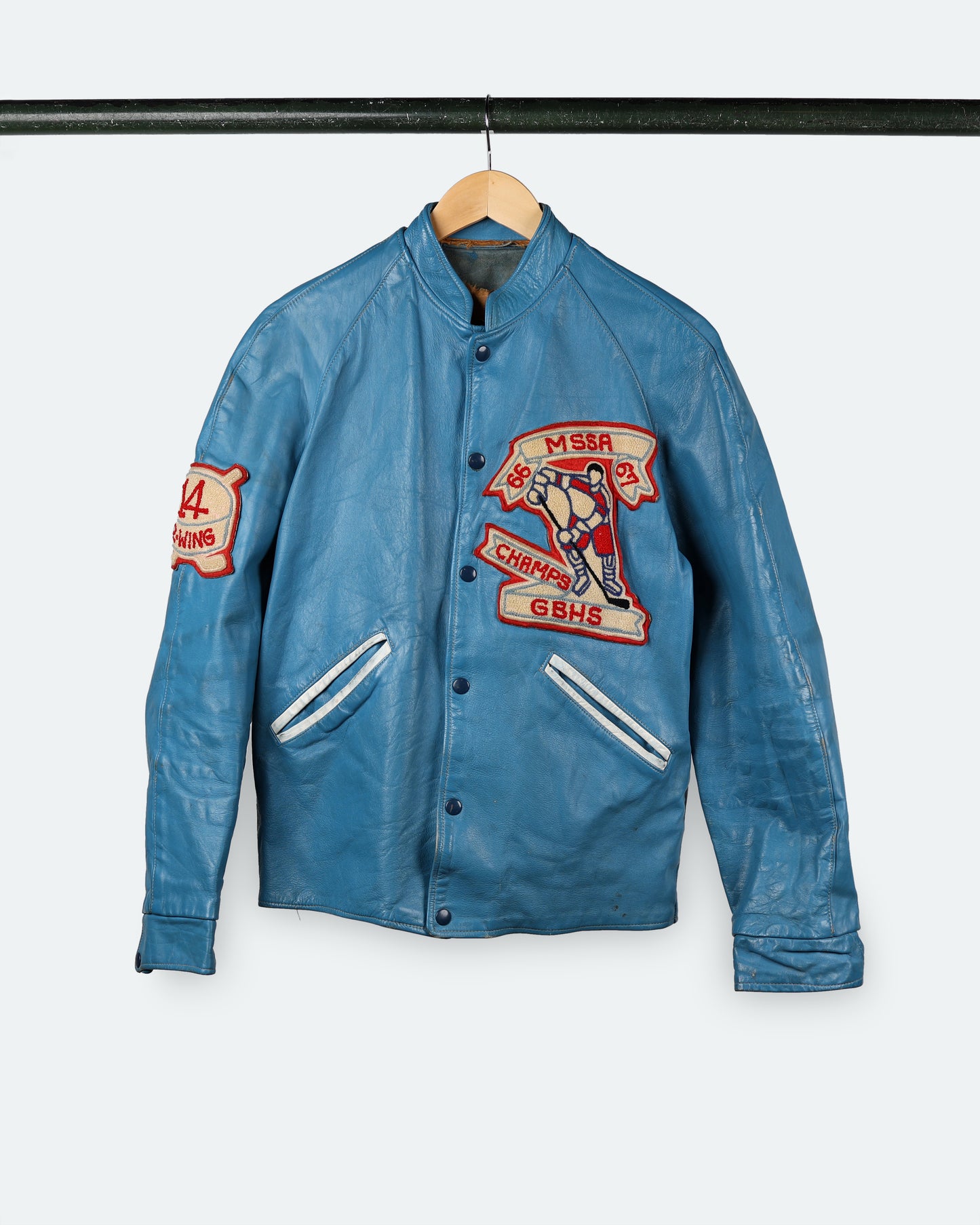 Vintage MSSA Hockey Champs Varsity Jacket