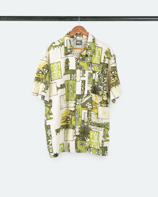 90s Quiksilver Hawaiian Shirt
