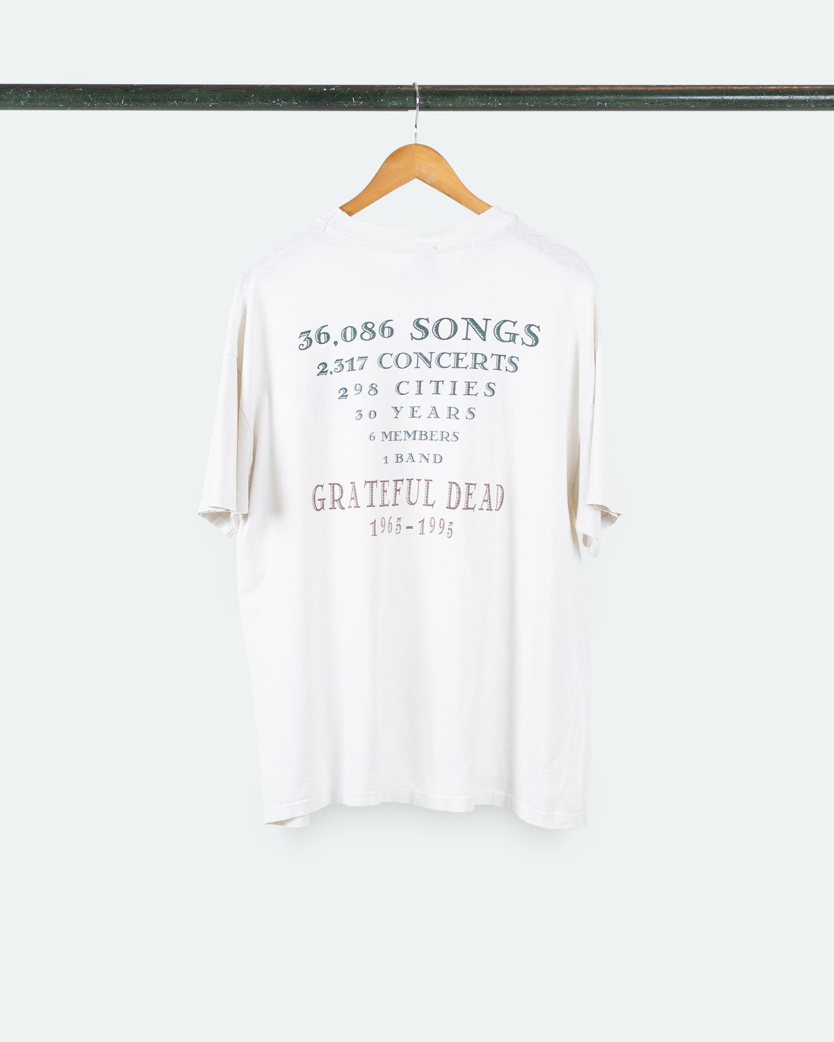 1996 Grateful Dead 'Stats' Tee